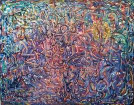 huile sur toile  92 x 73 2014