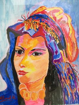 Femme Amazigh Haut  Atlas