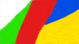 peinture abstraite / abstract painting - ref. 042 (130x81cm) peinture abstraite / abstract painting - ref. 042 (130x81cm)