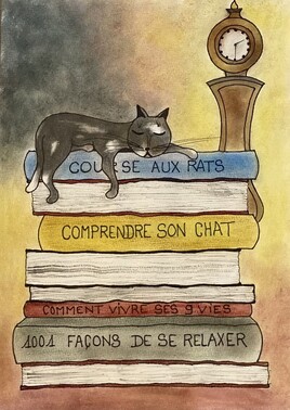 Le chat littéraire
