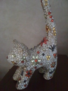 Le chat en paillettes