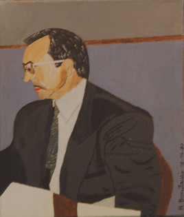 Autoportrait de Ren&eacute; Bonilauri