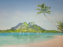 "Motu à Bora Bora"