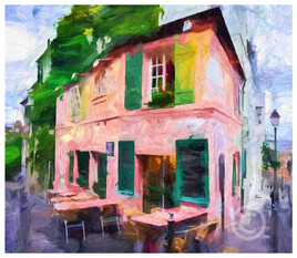 La maison rose , Montmartre, Paris Ref:64