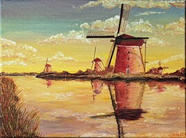Kinderdijk et ses moulins