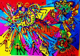 Au jardin des couleurs!