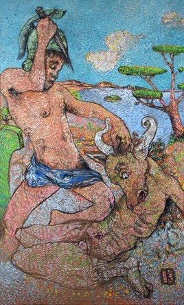 Th&eacute;s&eacute;e et le Minotaure