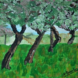 les pommiers qui résistent au vent