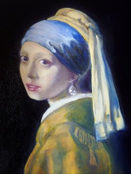 LA JEUNE FILLE A LA PERLE