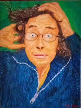 autoportrait à la Courbet