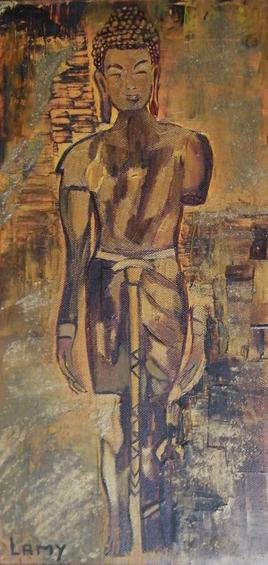 LAMY Bouddha debout