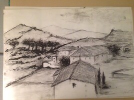 Fermes sur les hauteurs du Latium