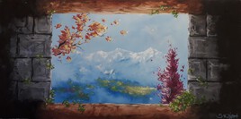 Avec vue sur la montagne