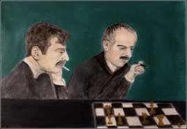 Joueurs d'échecs.