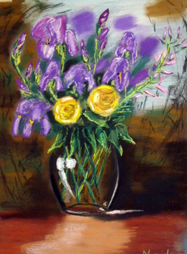 bouquet d'iris