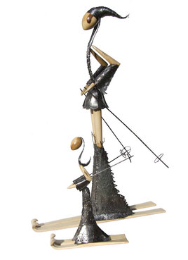 Ski babouche et minie juppe / Skinouillette 