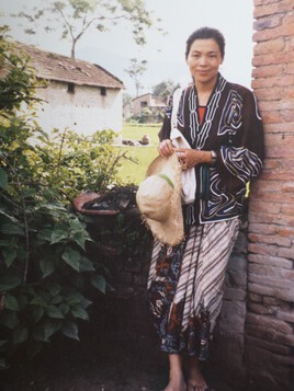 Naoko au Népal .