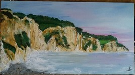 Falaise de Pourville sur mer