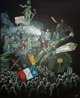 11 janvier 2015-20h-place de la Nation