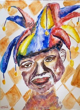 Incarnation sur un plateau d'&eacute;chec le fou noir 1