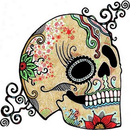 Mexicain Skull Hope