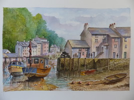 port &agrave; mar&eacute;e basse