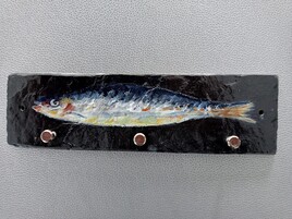 Bonjour, "Sardine accroche cl&eacute;s"