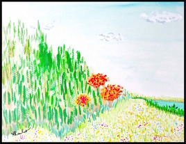 Le Queyras au printemps / Painting Queyras in Spring