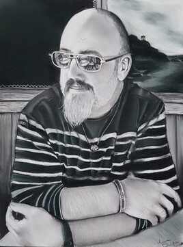 a la terrasse d'un caf&eacute;