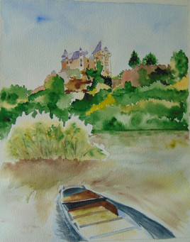 Le ch&acirc;teau de Montfort en Dordogne