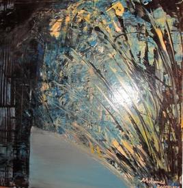 Plumes du paon &eacute;trange