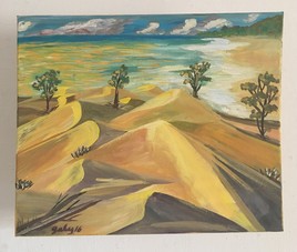 Le desert c&ocirc;toie la mer