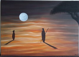 Pleine Lune sur Dunes