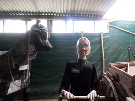 Au mus&eacute;e des automates &agrave; Restelouet &agrave; Pl&eacute;vin chez jean Madec .