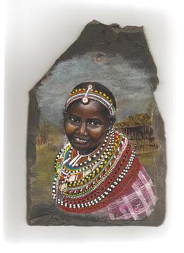 Tenue traditionnelle - Femme masaï
