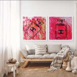 Tableaux diptyque CHANEL