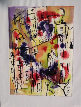 ville agitation et solitude