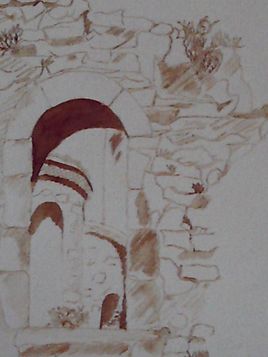 porte de Savasse (village dans la Drôme)