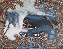 surfeur maori