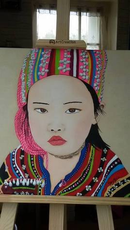 Petit chinois - tenue traditionnelle