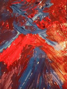 Femme regarde un homme qui parle &agrave; la lune