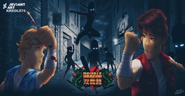 DOUBLE DRAGON - FAN ART