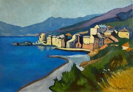 Vue d'Erbalunga (Corse)