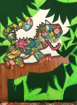 Cam&eacute;l&eacute;on &eacute;pineux furieux