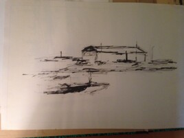 Hangar sur le fleuve