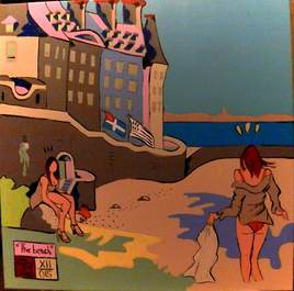 "Saint-Malo, the beach 3"