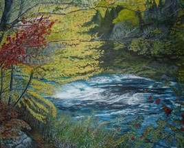 ruisseau en automne