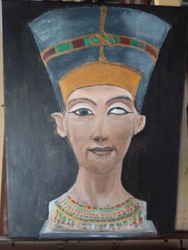 Le buste de N&eacute;fertiti