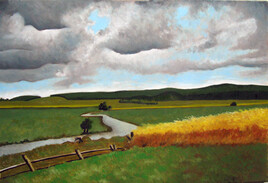 Dans les p&acirc;turages, les champs de bl&eacute;