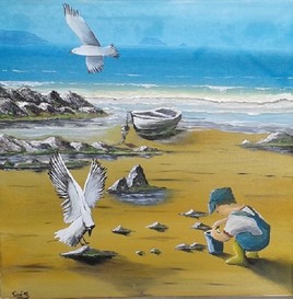 l'enfant aux oiseaux